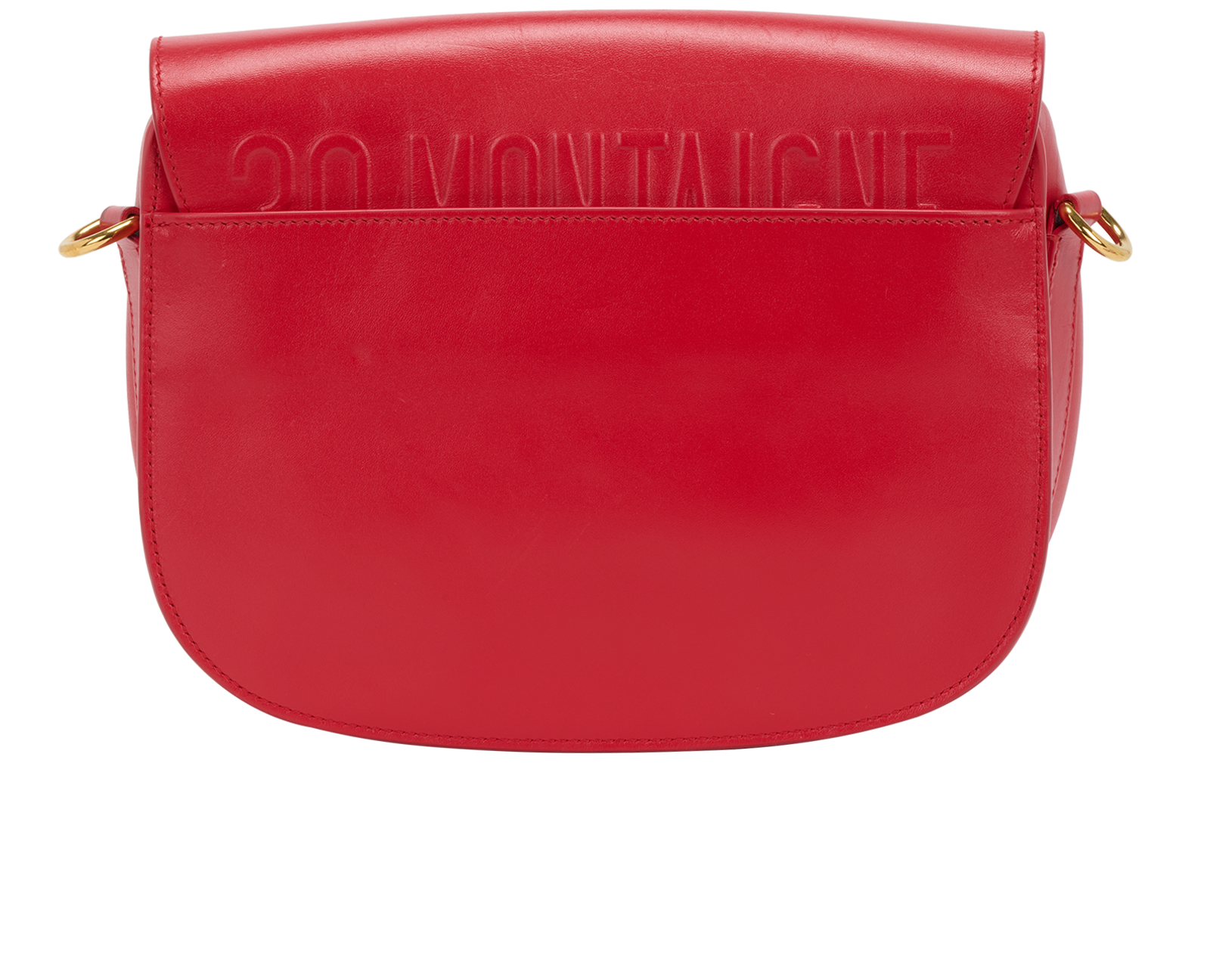 Medium Bobby Bag, &pound;1,400, Handbags, Red, Leather, Back view